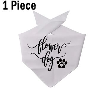 🐶Wedding Dog Or Other Pet Bandana Wedding Photo Prop